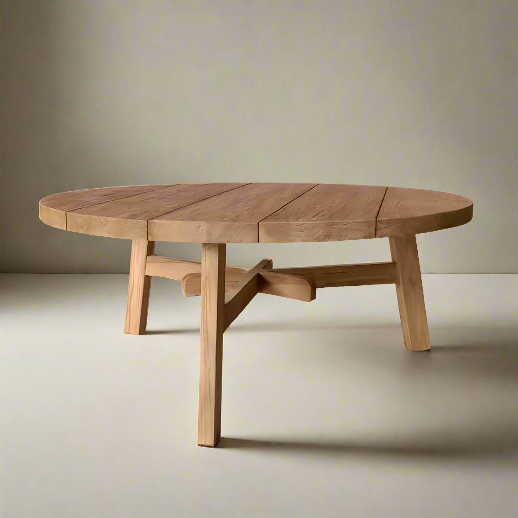 Coffee Table - Denmark Round - Teak - RA