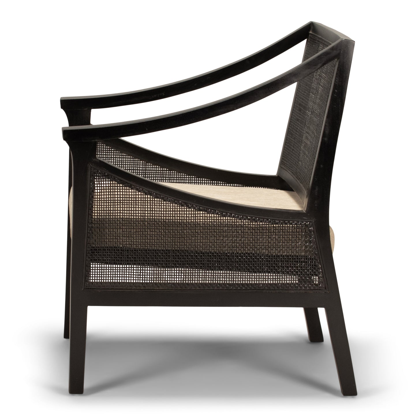 Chair - Charles - Mahogany - Rattan