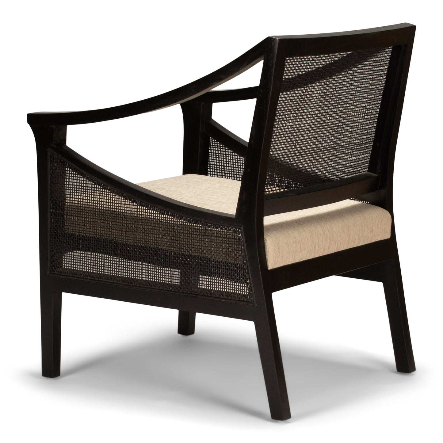 Chair - Charles - Mahogany - Rattan