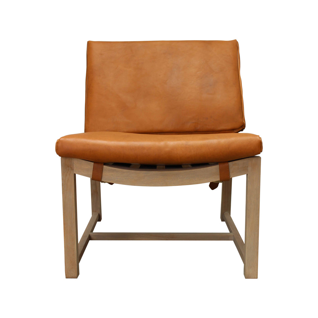 Chair - Denmark - Teak, Leather