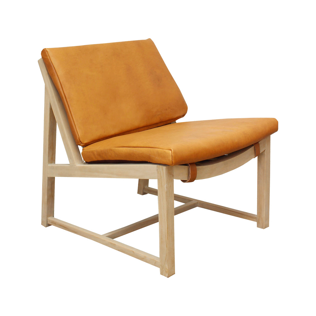 Chair - Denmark - Teak, Leather