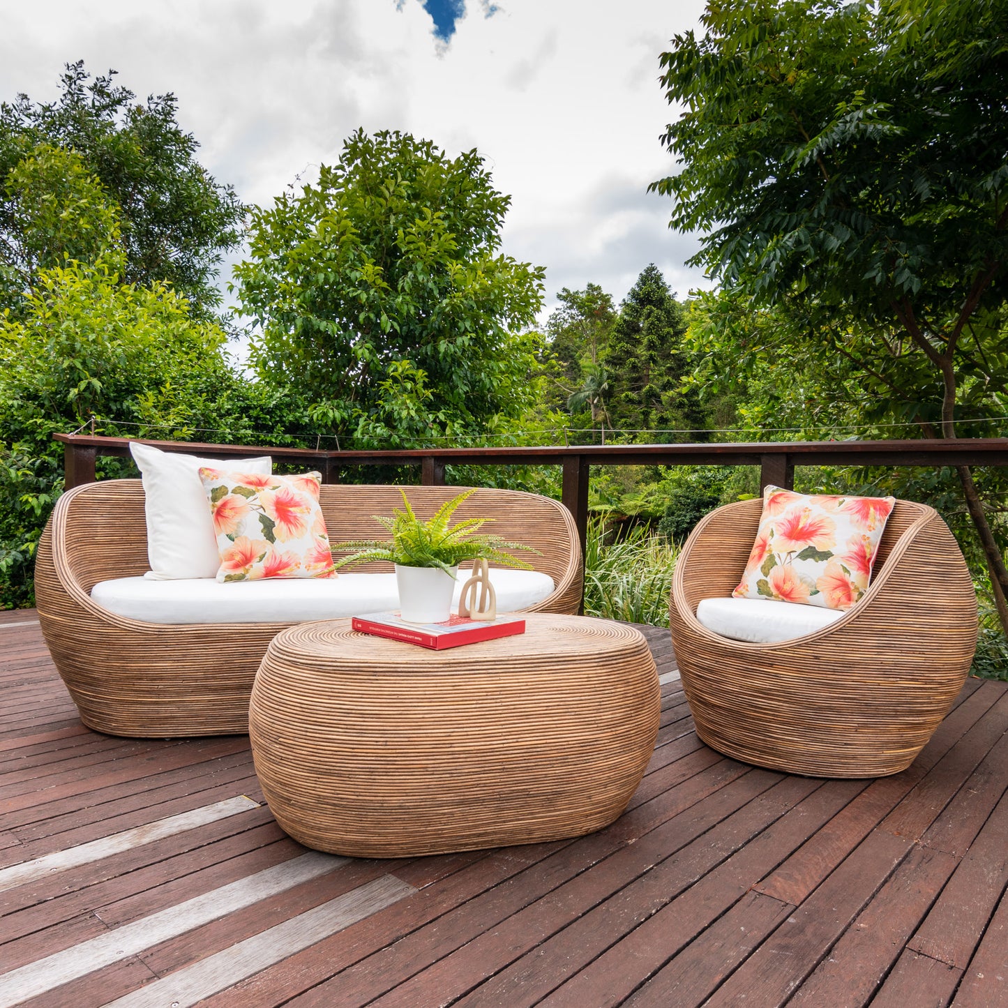 Living Set - Trinidad - Rattan