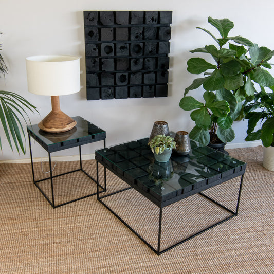 Side Table - Tenerife - Metal - Wood - SSB