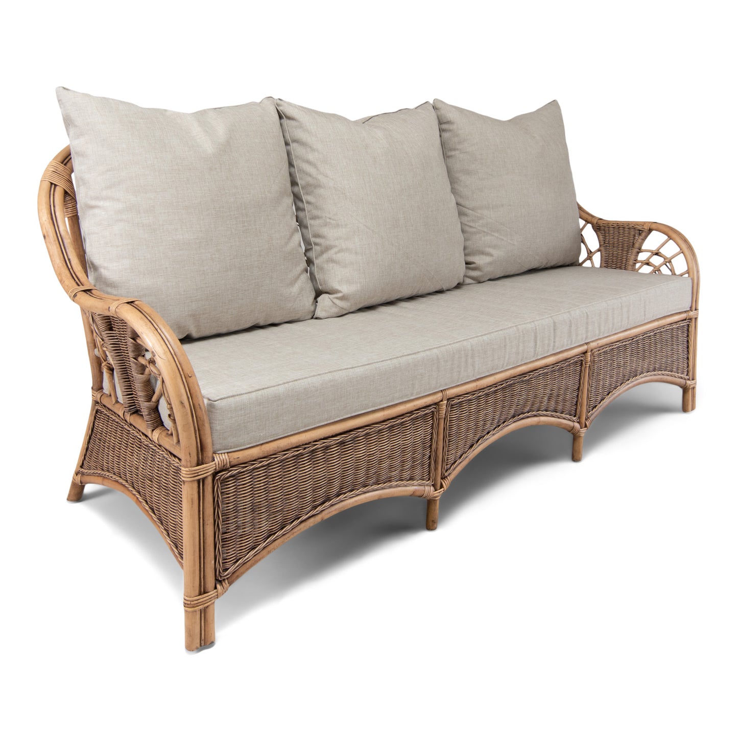 Sofa 3 Seat - Giselle - Rattan