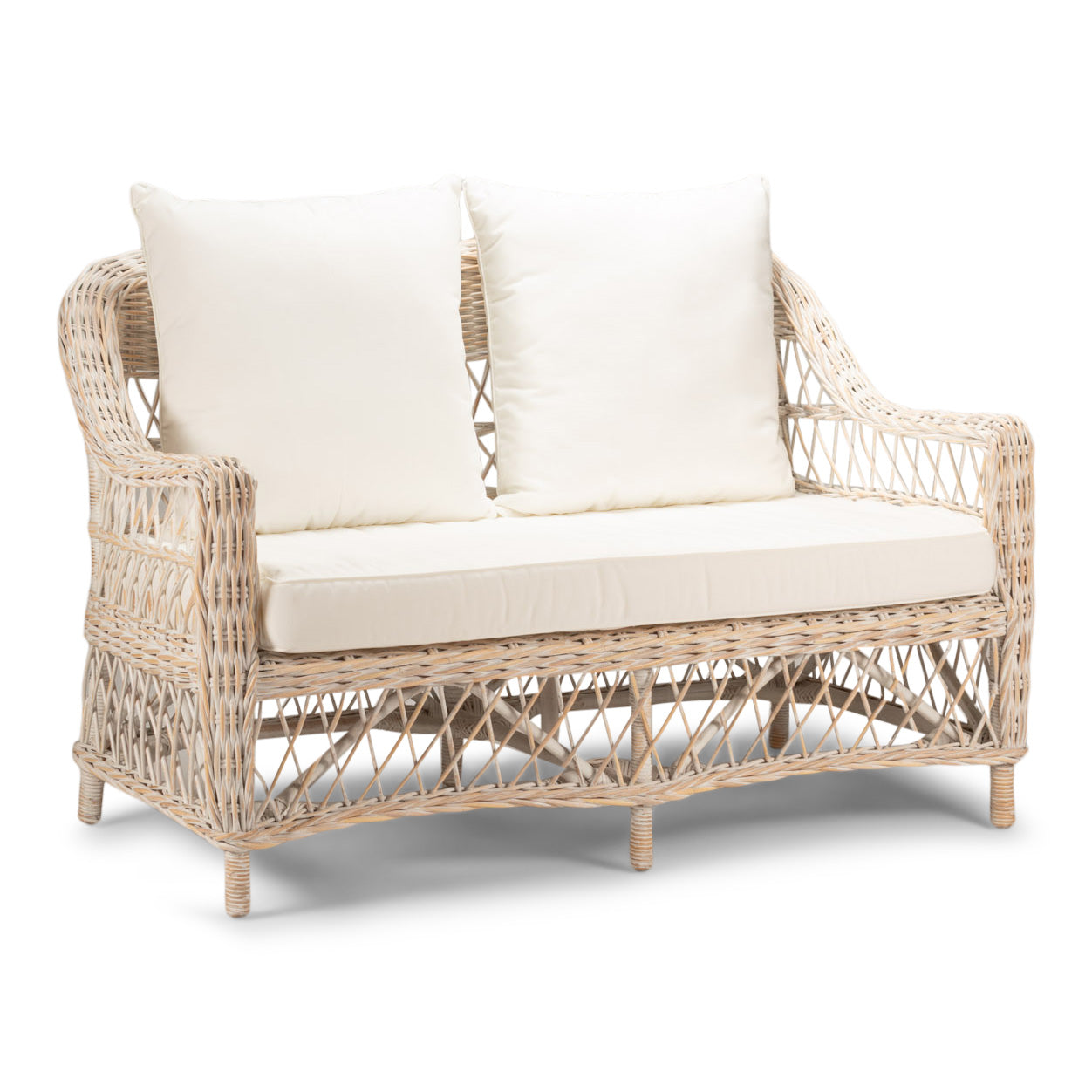 Sofa 2 Seat - Isabel - rattan - WW