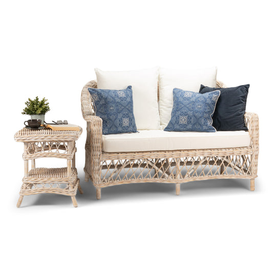 Sofa 2 Seat - Isabel - rattan - WW