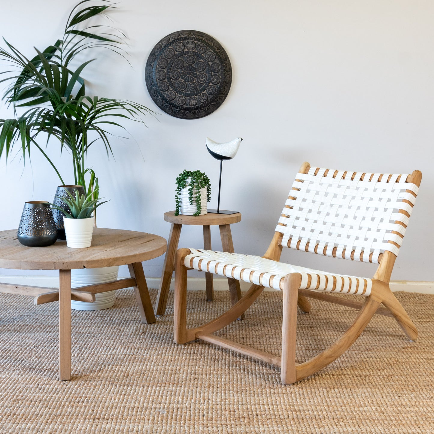 Chair - Morocco - Wood, Rope