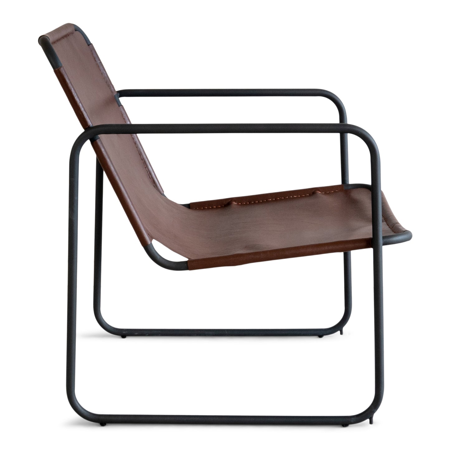 Chair - Norway - Metal, Leather