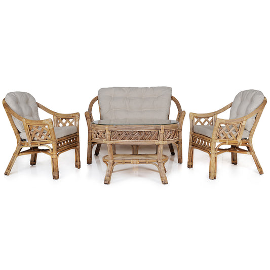 Living Set - Omaha - Rattan