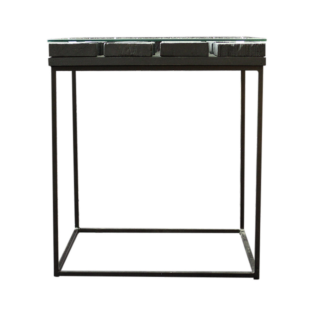 Side Table - Tenerife - Metal - Wood - SSB