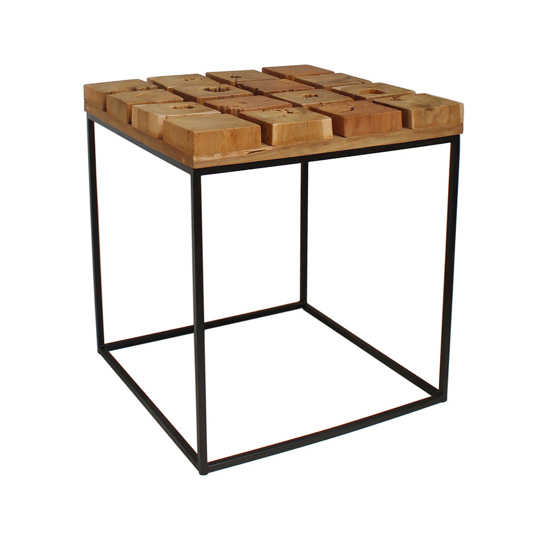 Side Table - Tenerife - Metal - Wood