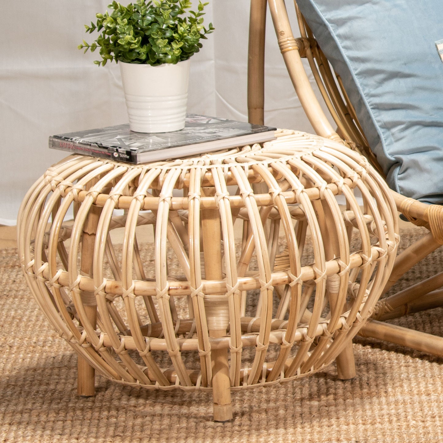 Side Table - Bola - Rattan - N