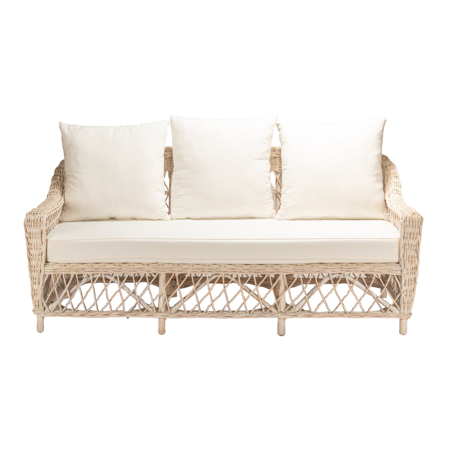 Sofa 3 Seat - Isabel - Rattan